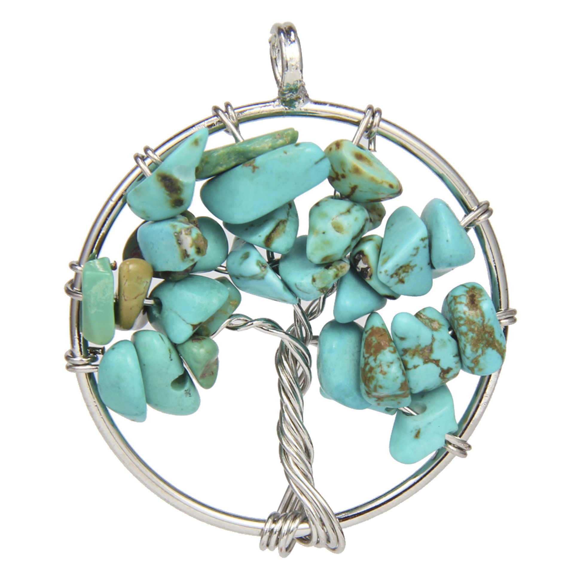 Silver-edged turquoise