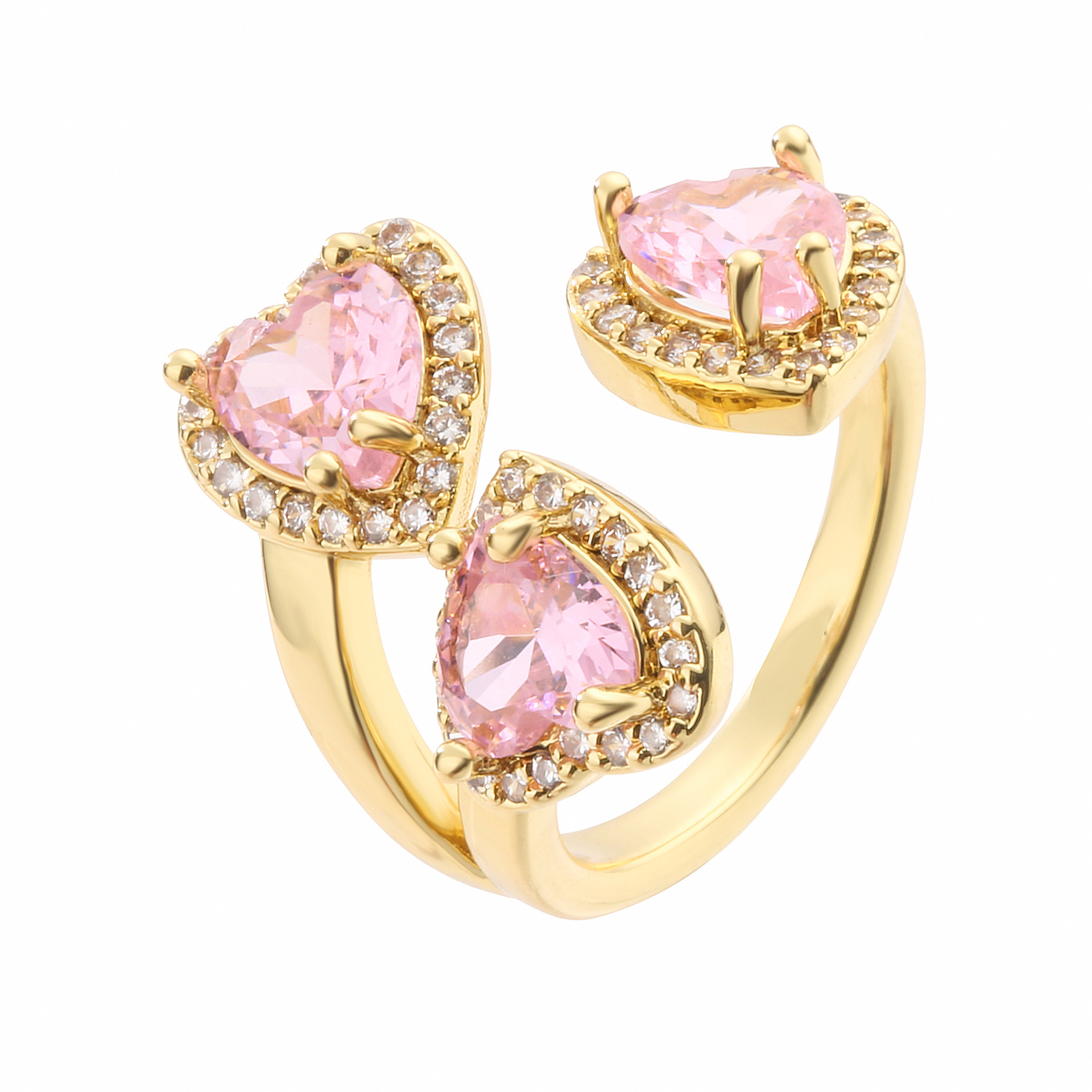 Gold Pink Diamonds