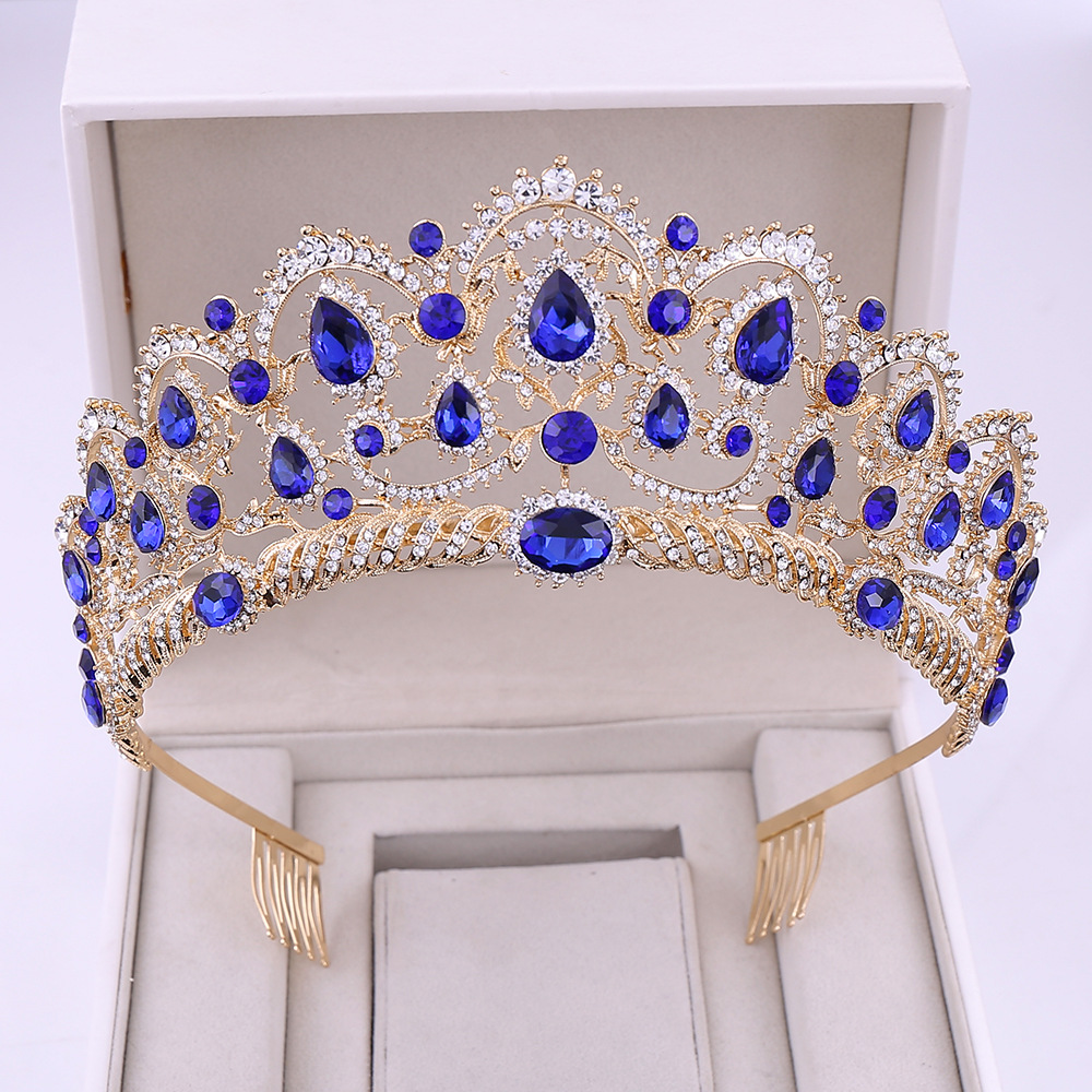 KC Gold Sapphire Blue diamond