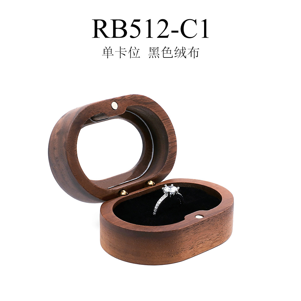 Black-Single-Window Ellipse RB512-C1 No carving (