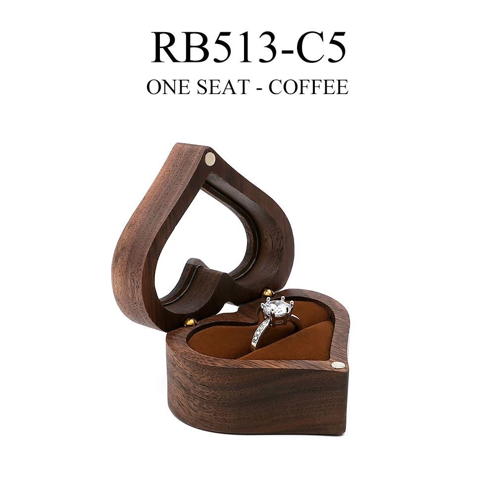 RB513-C5 open window single brown Customized engra