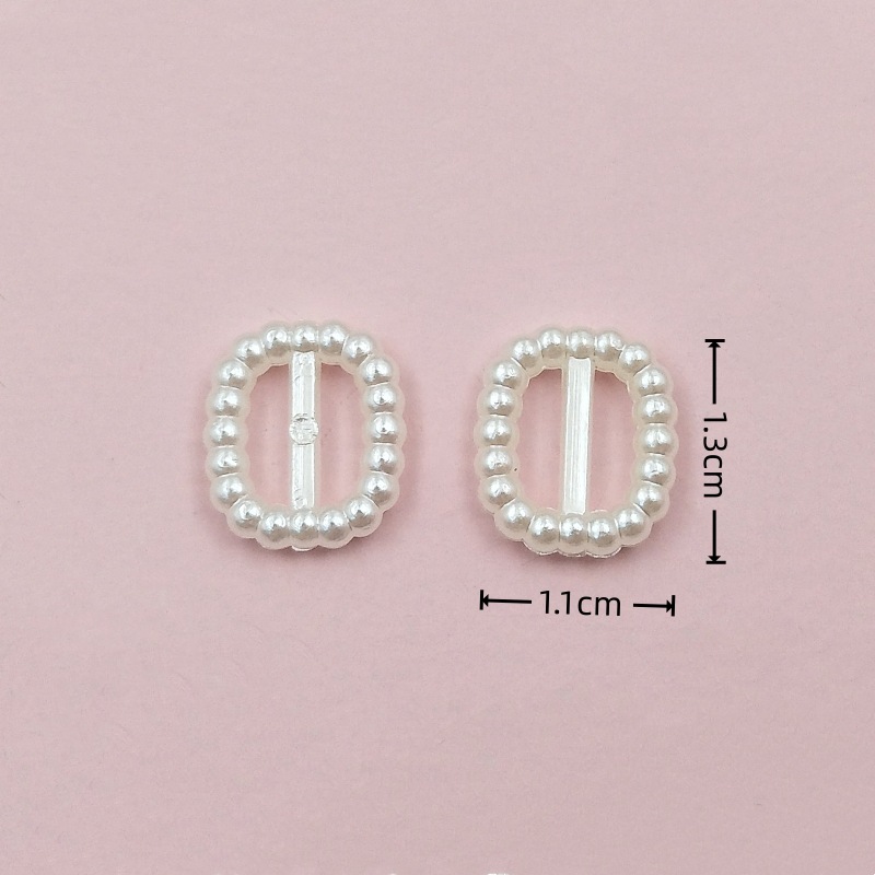 1794-15 Pearl button rectangle