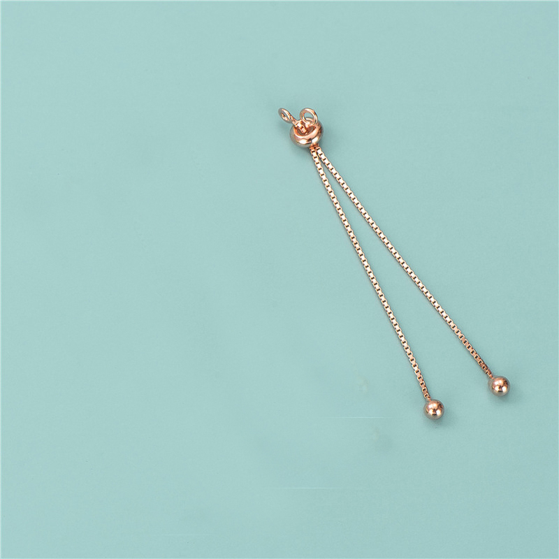 rose gold color plated 50x8mm