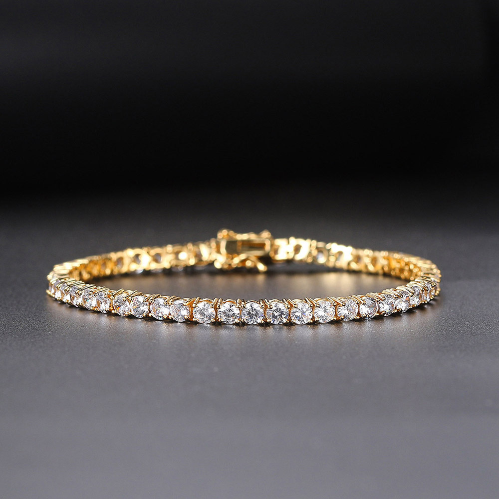 gold color plated 3mm-6.5inch