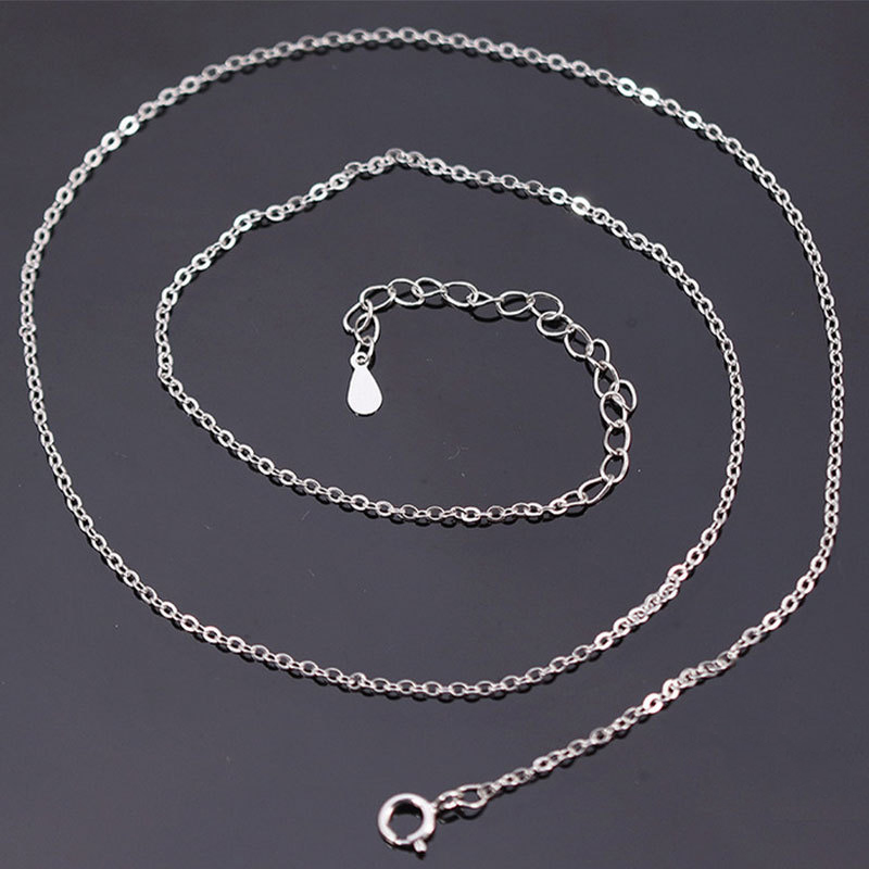 C necklace chain 16.5inch with 1.2inch extender ch
