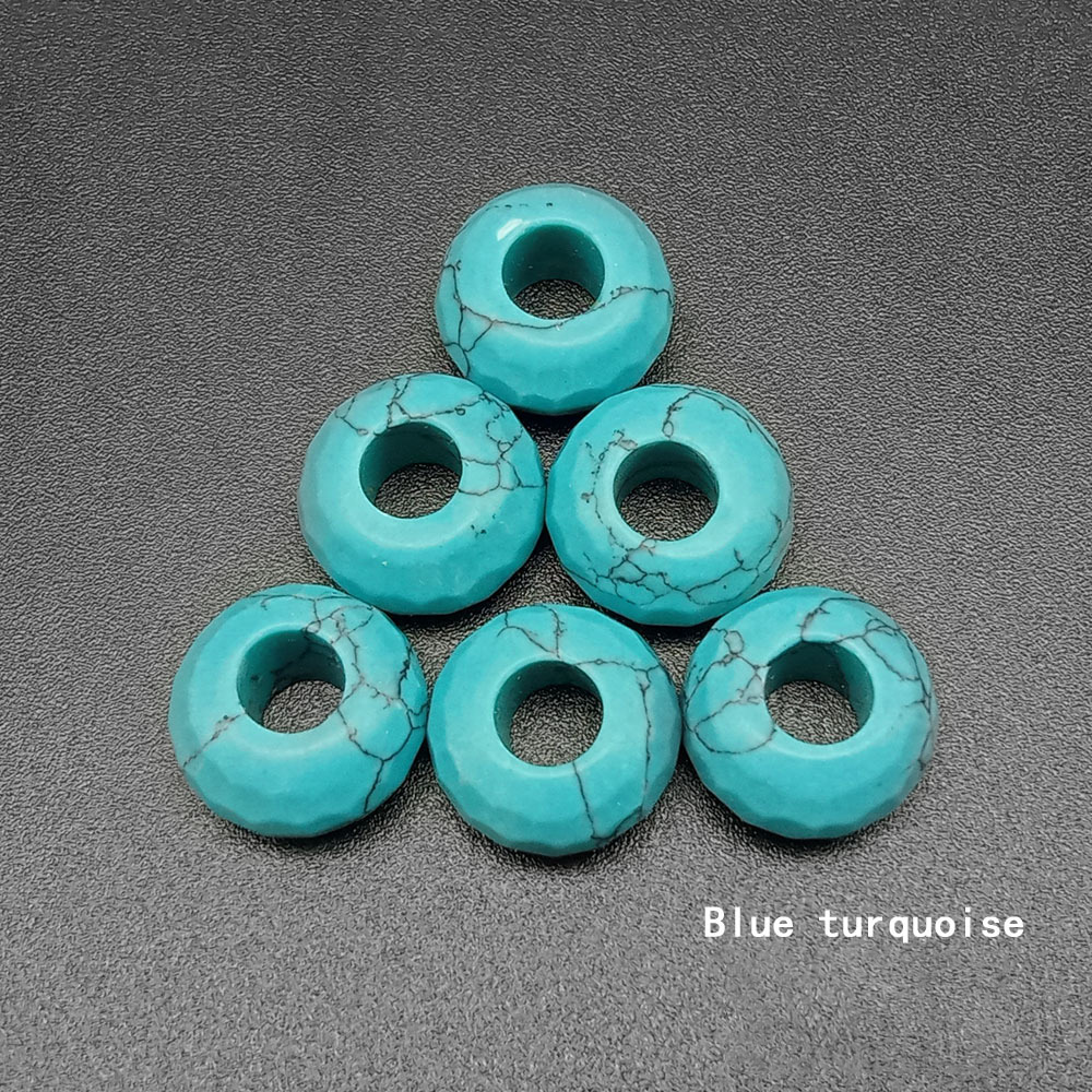 2 blue turquoise