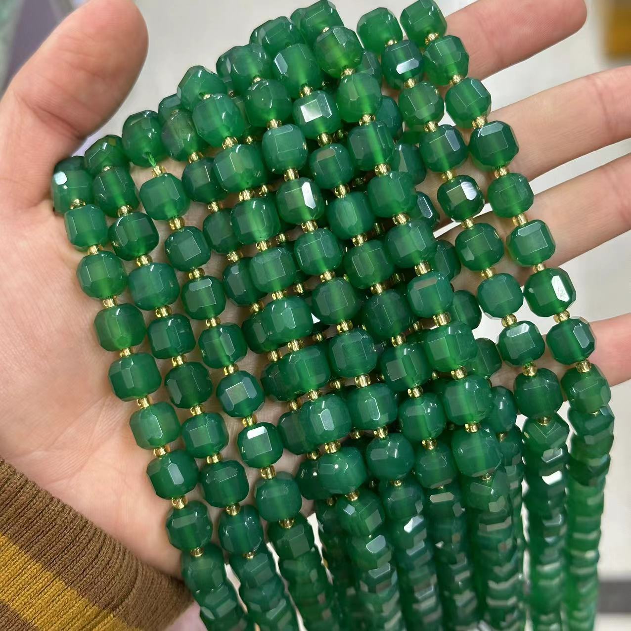 14 green agate
