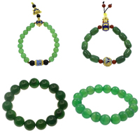 Agate Bracelets en vert