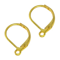 Brass Lever Back Earring Component
