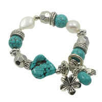 Bracelets de perles en turquoises
