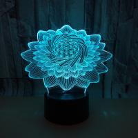 Wholesale Night Led Light Beside 3D Lamp 
