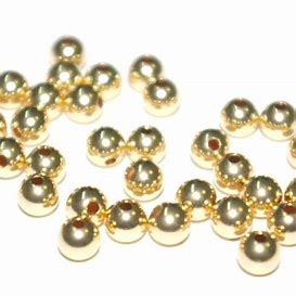 Gold gefüllte nahtlose Perlen
