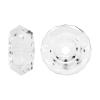 CRYSTALLIZED™ 5308 Crystal Spacer Bead, CRYSTALLIZED™, faceted, Crystal, 6mm 