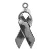 Awareness Ribbon Pendant, Zinc Alloy Approx 3.5mm, Approx 