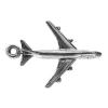 Vehicle Shaped Zinc Alloy Pendants, Airplane, plated cadmium free Approx 3.5mm, Approx 