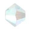 Imitation CRYSTALLIZED™ 5301 Bicone Beads, AB color plated Crystal 