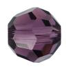 CRYSTALLIZED™ 5000 6mm Crystal Round Beads, CRYSTALLIZED™, faceted, Amethyst, 6mm 