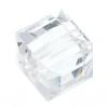 CRYSTALLIZED™ 5601 10mm Crystal Cube Bead, CRYSTALLIZED™, faceted, Crystal, 12mm 