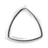 Zinc Alloy Jump Rings, Triangle, plated cadmium free, 9mm, Approx 