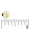 Zinc Alloy Jewelry Beads, Round, plated 8mm Approx 2.2mm, Approx 