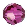 CRYSTALLIZED™ 5000 2mm Crystal Round Beads, CRYSTALLIZED™, faceted, fuchsia, 2mm 