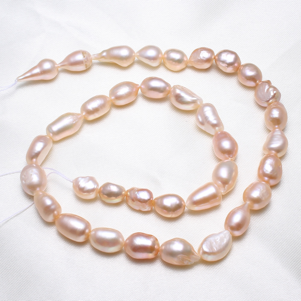 Rice Kulturan Slatkovodni Pearl perle, Barok, različite veličine za izbor, više boja za izbor, Rupa:Približno 0.8mm, Prodano Per Približno 15.5 inčni Strand