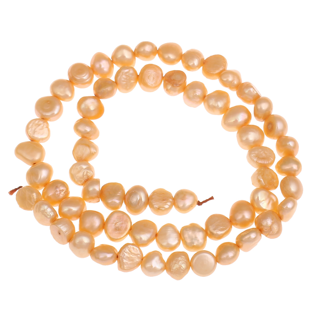 Cultured Baroque Freshwater Pearl Beads 6-7mm Approx 0.8mm Sold Per Approx 15.5 Inch Strand