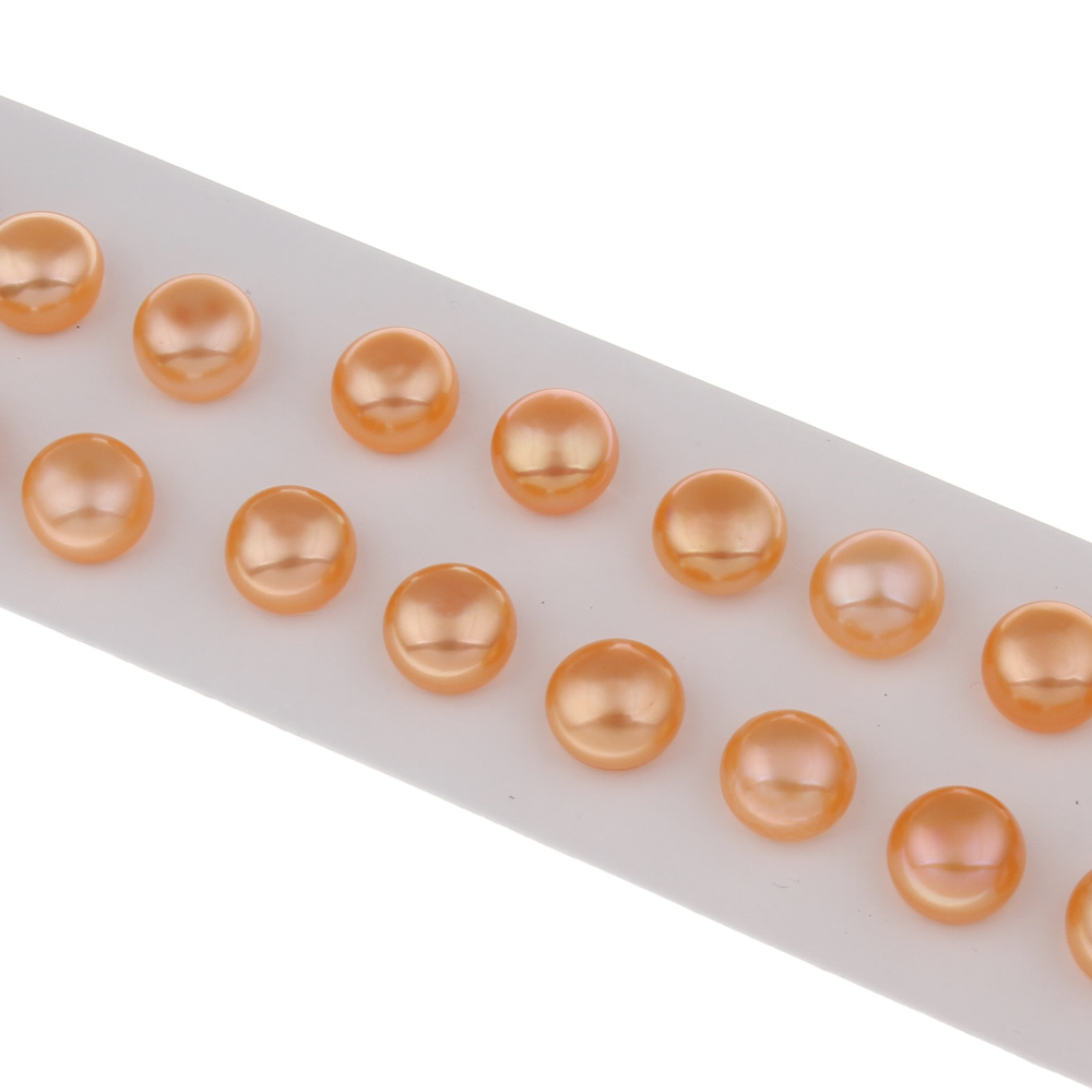 Pola bušenih Kulturan Slatkovodni Pearl perle, Krumpir, 8.5-9mm, Rupa:Približno 0.8mm, Prodano By par