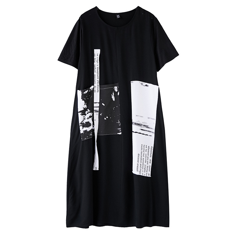 Fashion T- Shirt-Kleid