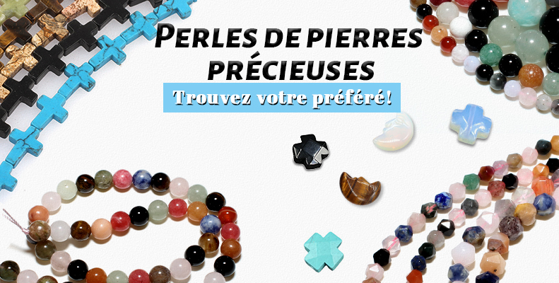 Perles de pierres précieuses
