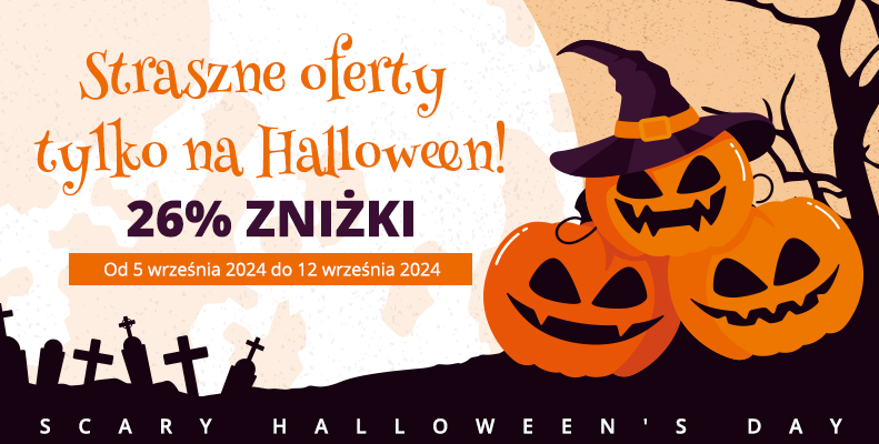 Straszne oferty tylko na Halloween!