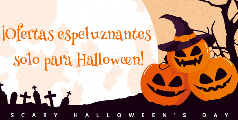 ¡Ofertas espeluznantes solo para Halloween!