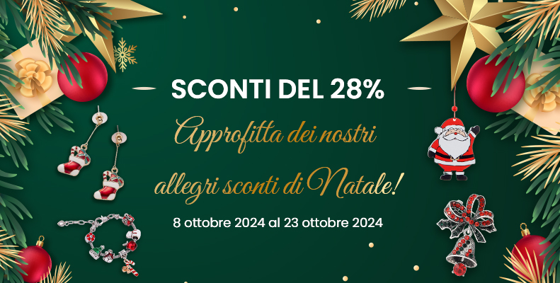 Approfitta dei nostri allegri sconti di Natale!