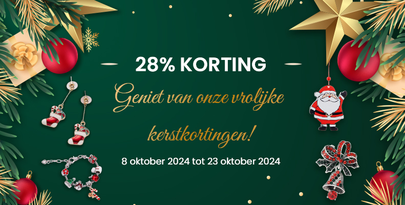 Geniet van onze vrolijke kerstkortingen!