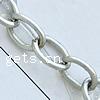 Iron Oval Chain, plated [