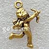 Character Shaped Zinc Alloy Pendants, Angel, plated Approx 2mm 