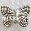 Zinc Alloy Animal Beads, Butterfly, plated Approx 2mm 