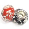 Lampwork 925 Silver Core Beads, Rondelle Inner Diameter 5mm Inner Diameter 5mm Approx 5MM 