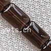 Natural Smoky Quartz Beads, Rectangle Approx 1mm .5 Inch 