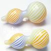 Perles Murano soufflées, chalumeau, calebasse, plus de couleurs à choisir Environ 2mm, Vendu par PC