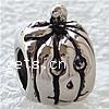 Halloween Jewelry Bead, Zinc Alloy, Pumpkin, plated, without troll Approx 4mm 
