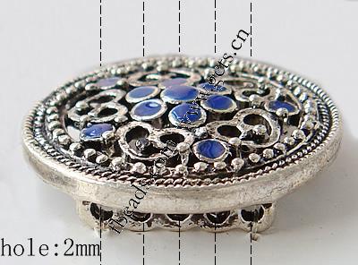 Enamel Zinc Alloy Connector, plated, with rhinestone, more colors for choice, 28mm, Hole:Approx 2mm, Sold By PC