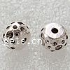 Zinc Alloy Jewelry Beads, Rondelle, plated nickel, lead & cadmium free Approx 2mm 