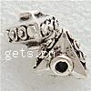 Zinc Alloy Spacer Beads, Triangle, plated nickel, lead & cadmium free Approx 2mm 