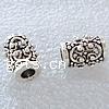Zinc Alloy European Beads, Drum, plated, without troll Approx 3.5mm 