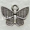 Zinc Alloy Animal Pendants, Butterfly, plated nickel, lead & cadmium free Approx 1mm 