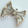 Zinc Alloy Jewelry Beads, Bowknot, plated Approx 