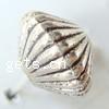 Zinc Alloy Cone Beads, Bicone, plated Approx 
