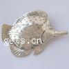 Zinc Alloy Animal Pendants, Fish, plated Approx 4mm 