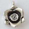 Zinc Alloy Flower Pendants, plated, layered nickel, lead & cadmium free Approx 2mm 